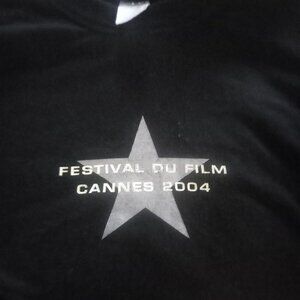 vintage CANNESFILM FESTIVAL T shirt   XL